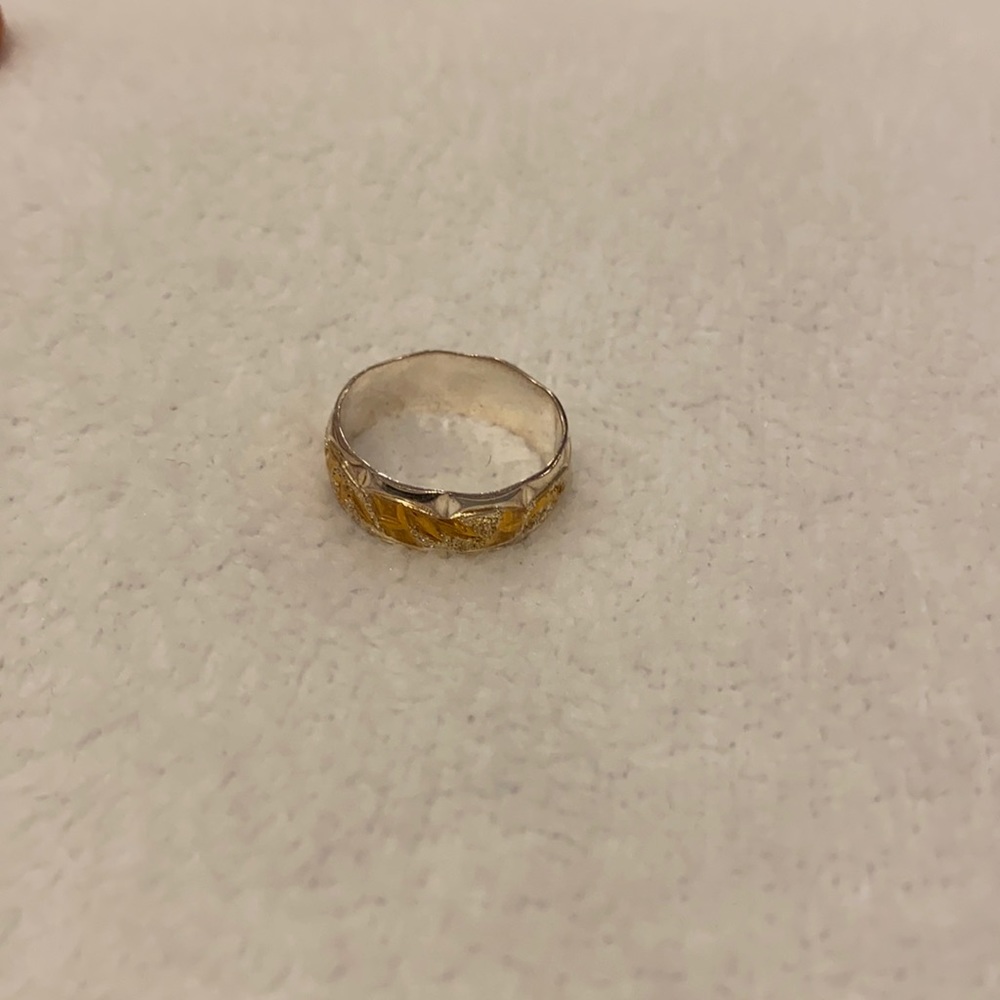 Sterling silver Hawaiian ring